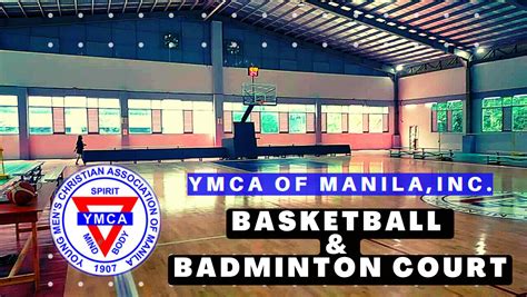 badminton court manila|YMCA Basketball & Badminton Court Manila .